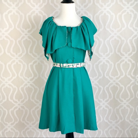 The Audrey 50’s Retro Style Coat Dress - Picture 5 of 8